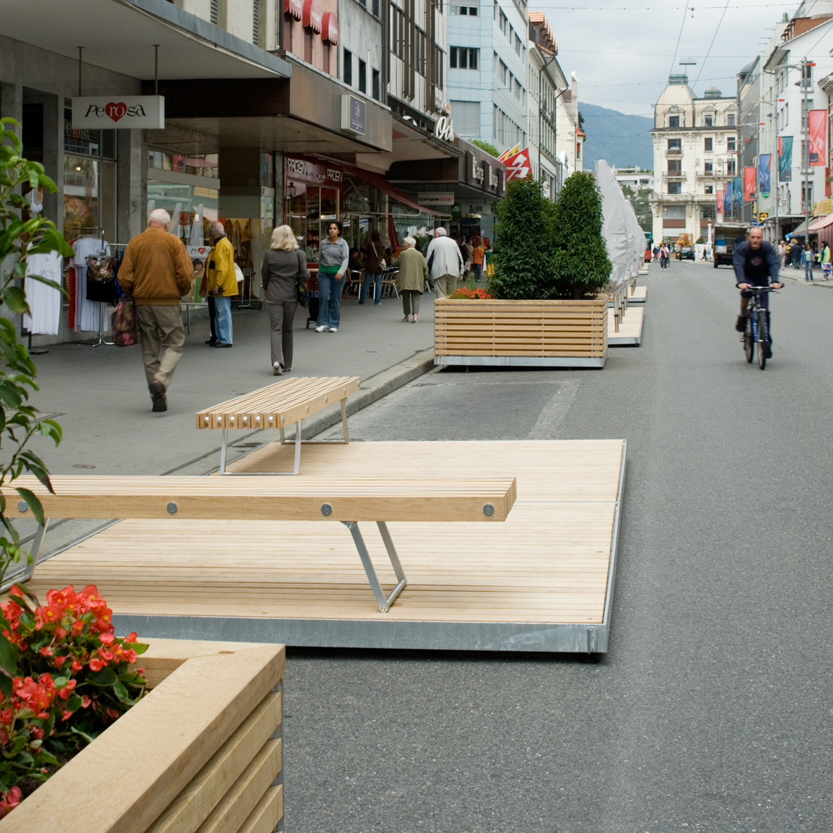 : Attraktivierung Innenstadt, Biel, bauzeit architekten