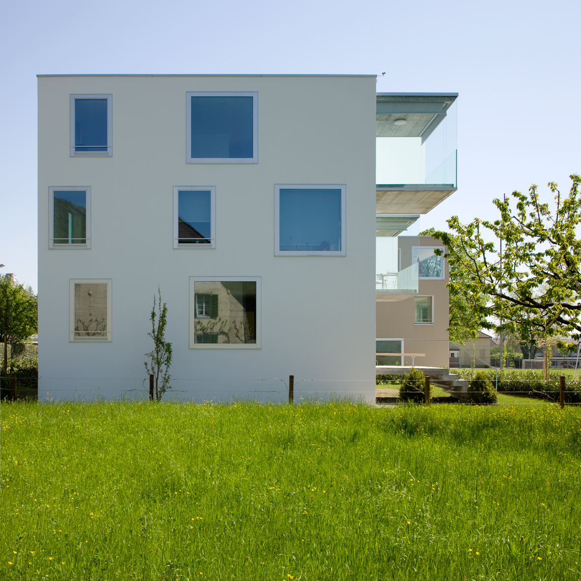 : Wohnüberbauung, Pieterlen, bauzeit architekten