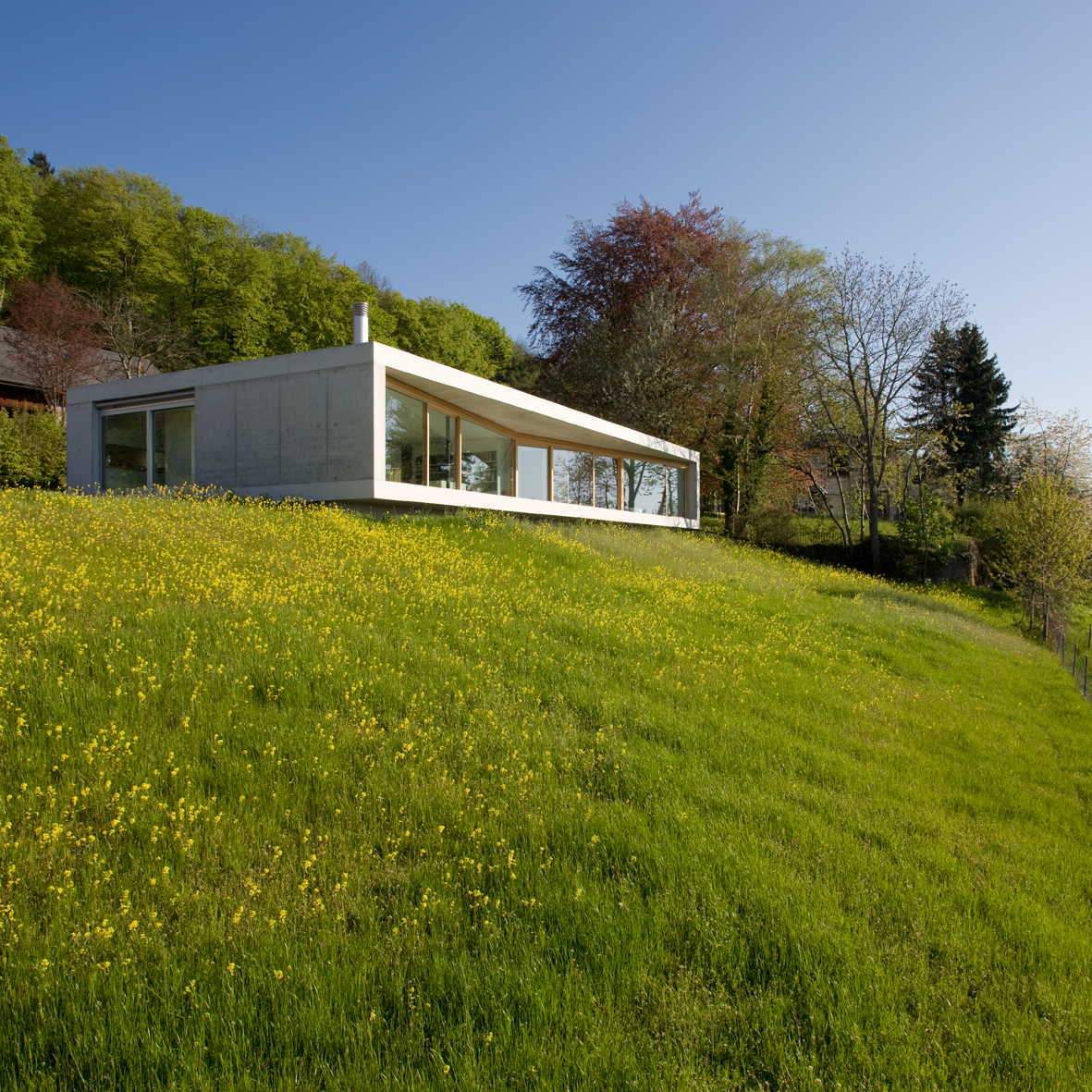 : Villa avec vue panoramique, Evilard, bauzeit architekten