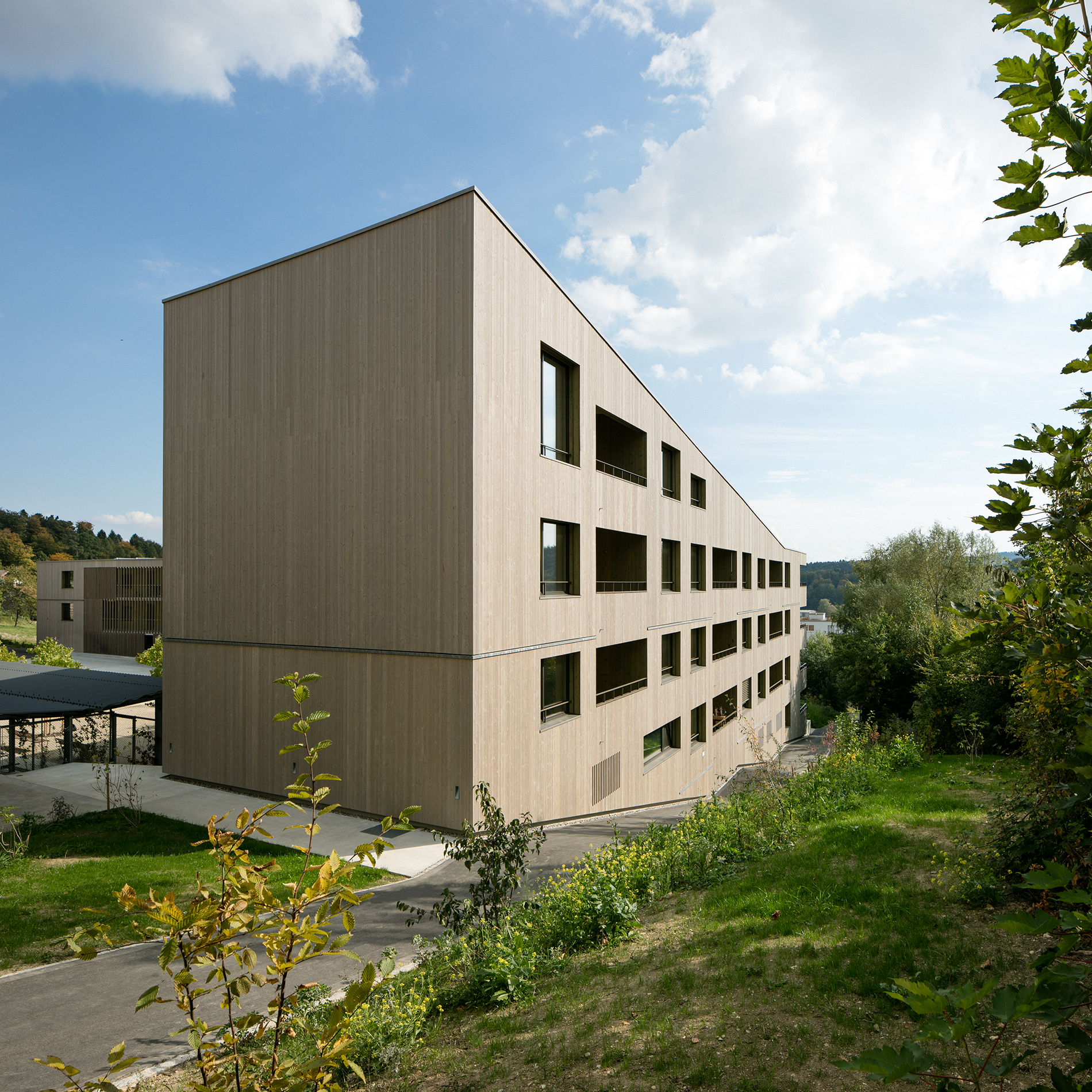 : Wohnüberbauung Generationen-Siedlung, Biel, bauzeit architekten