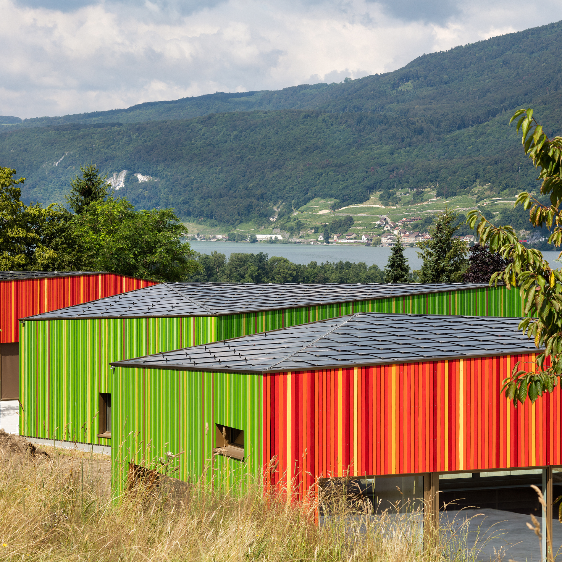 : Deux jardins d'enfants doubles, Ipsach, bauzeit architekten