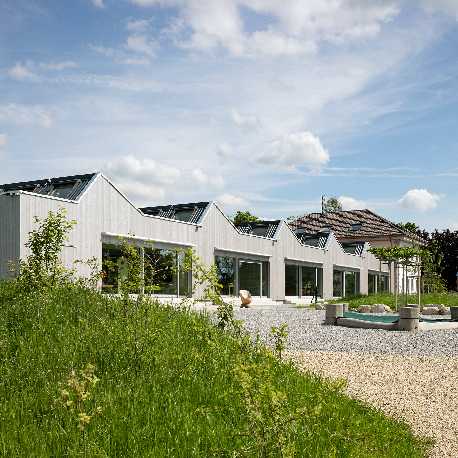 : Agrandissement école, Obergerlafingen, Solothurner Sonderpreis, Holz – SO stark!, Pro Holz Solothurn, Prix Lignum, bauzeit architekten