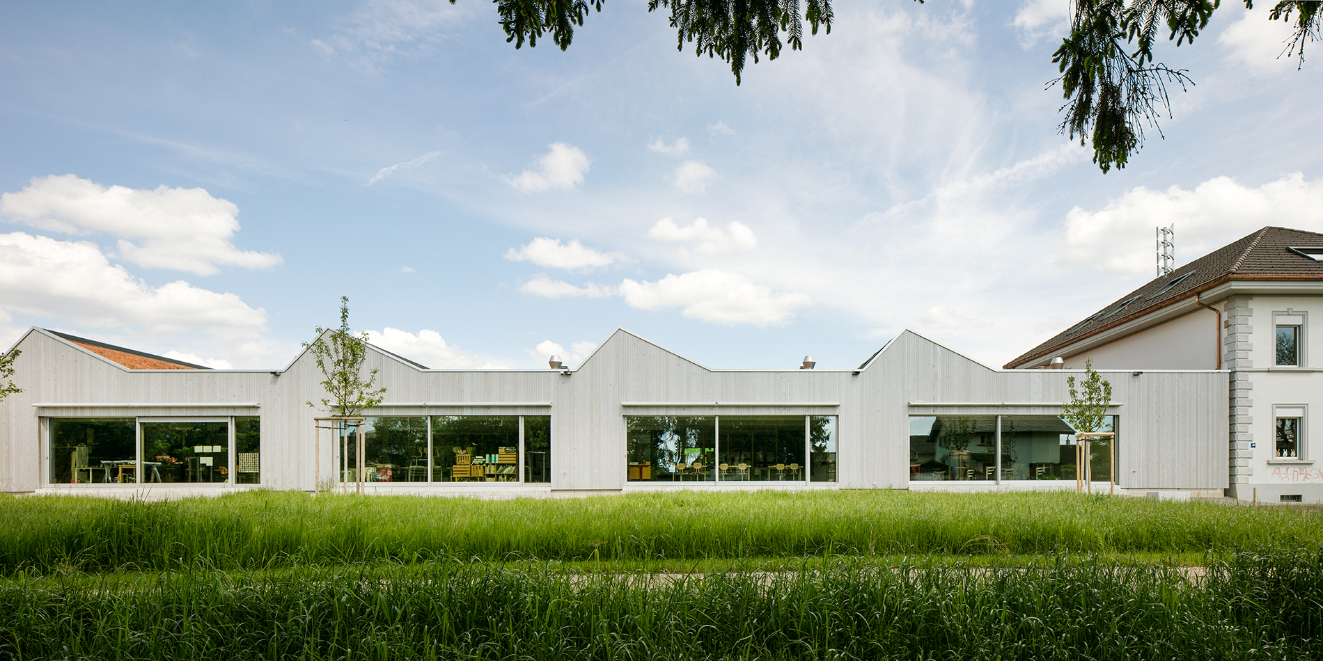 BA-BE-OB-19-02-09.jpg : Schulhauserweiterung, Obergerlafingen, Solothurner Sonderpreis, Holz – SO stark!, Pro Holz Solothurn, Prix Lignum, bauzeit architekten