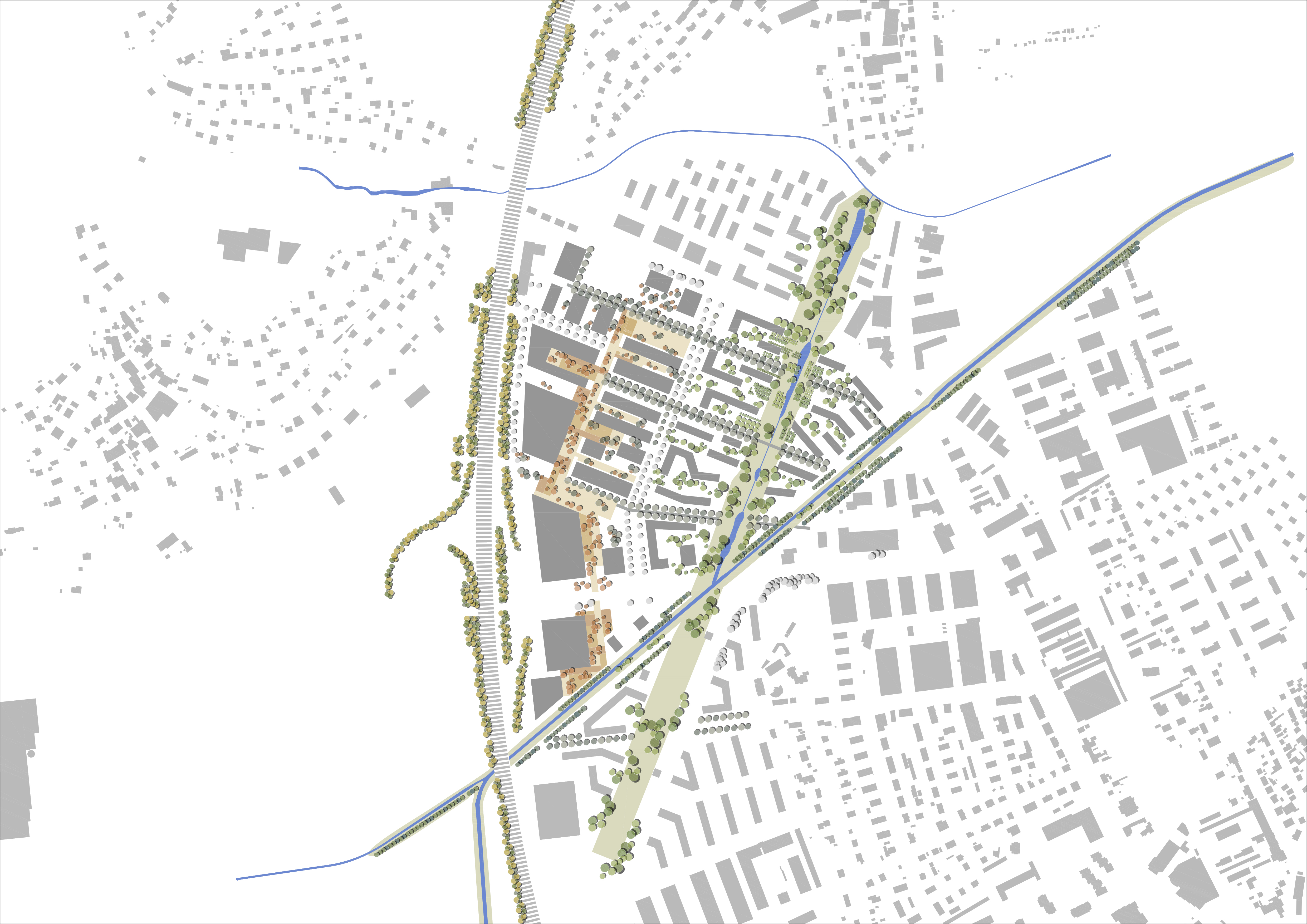 : Développement d’un pôle d’activités et de logements Chamard, Montagny-près-Yverdon, bauzeit architekten